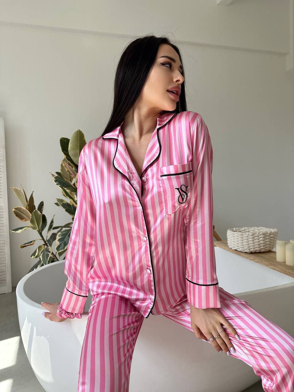 Koyu Pembe Pijama Takım
