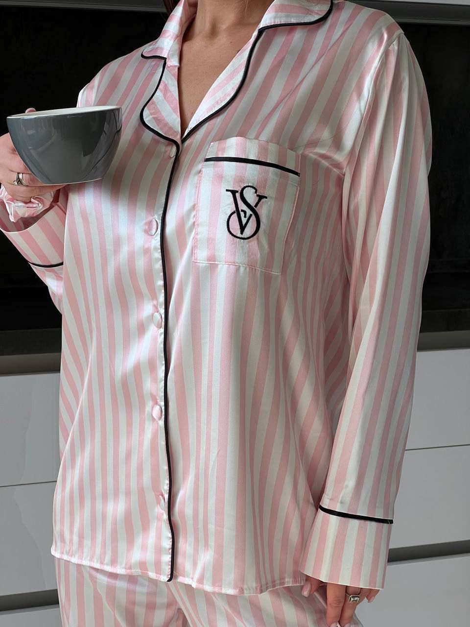 Açık Pembe Pijama Takım