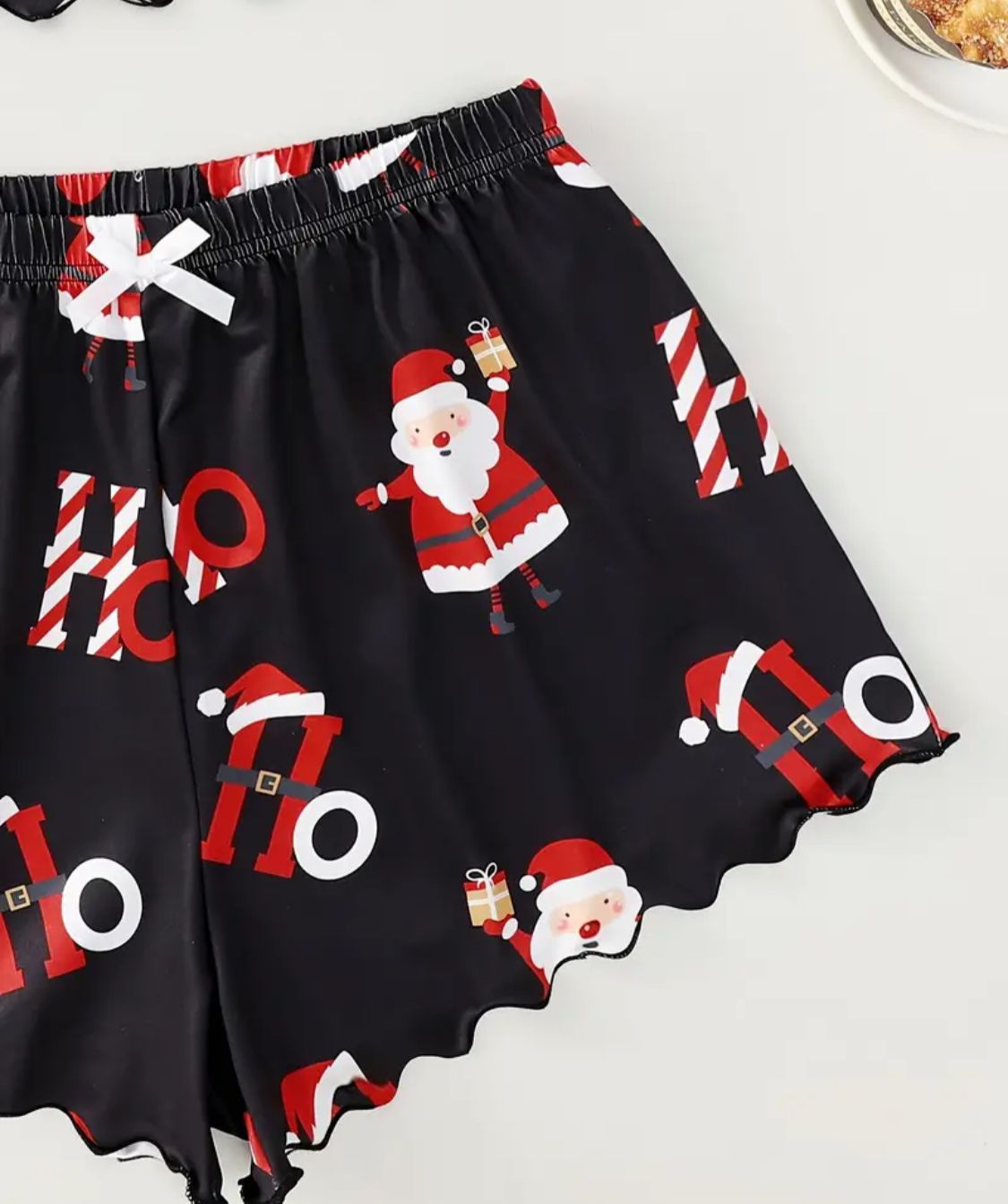 Noel Baba Baskılı Pijama Takımı