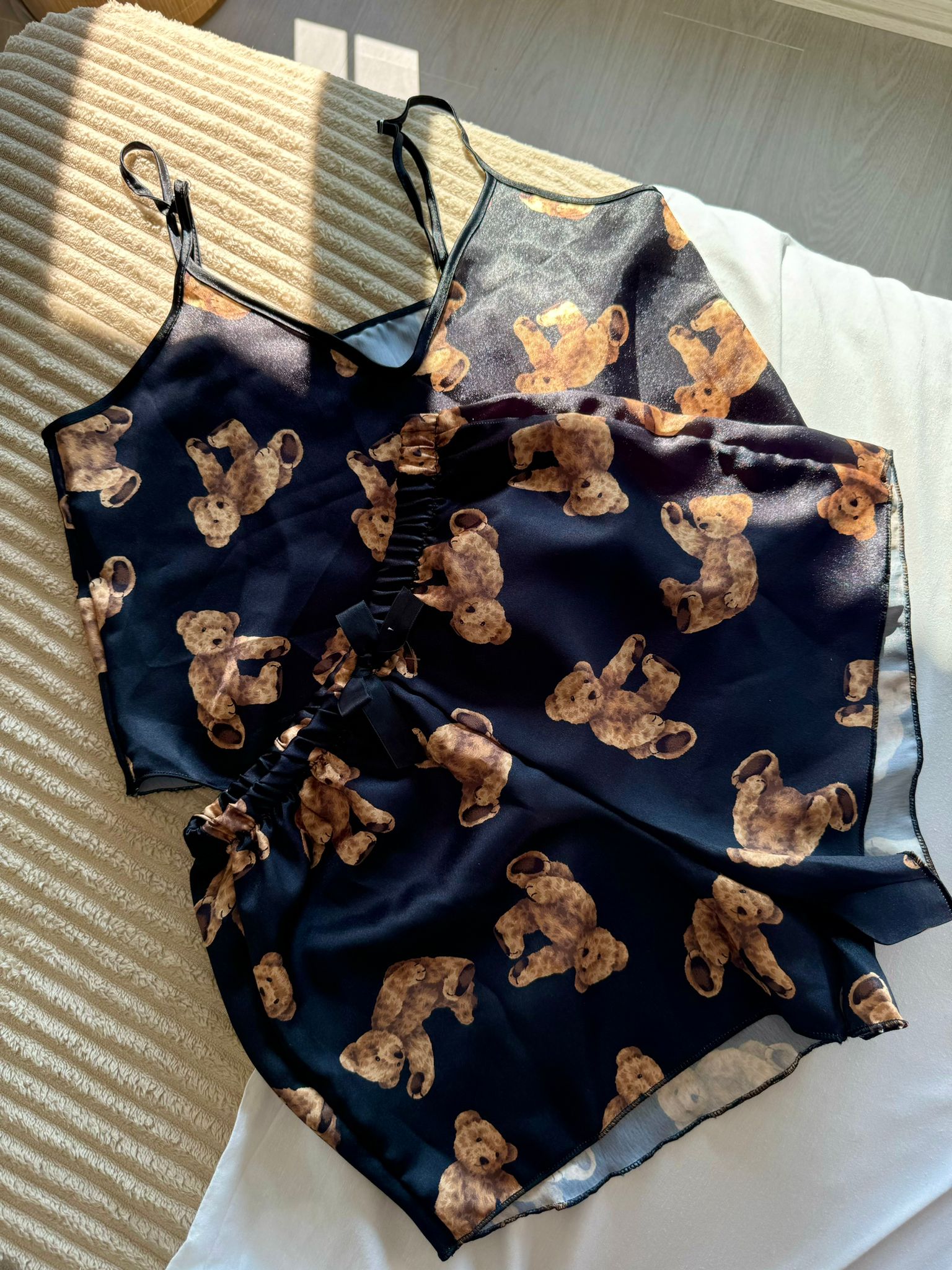 Ayıcık Dijital Baskı Pijama