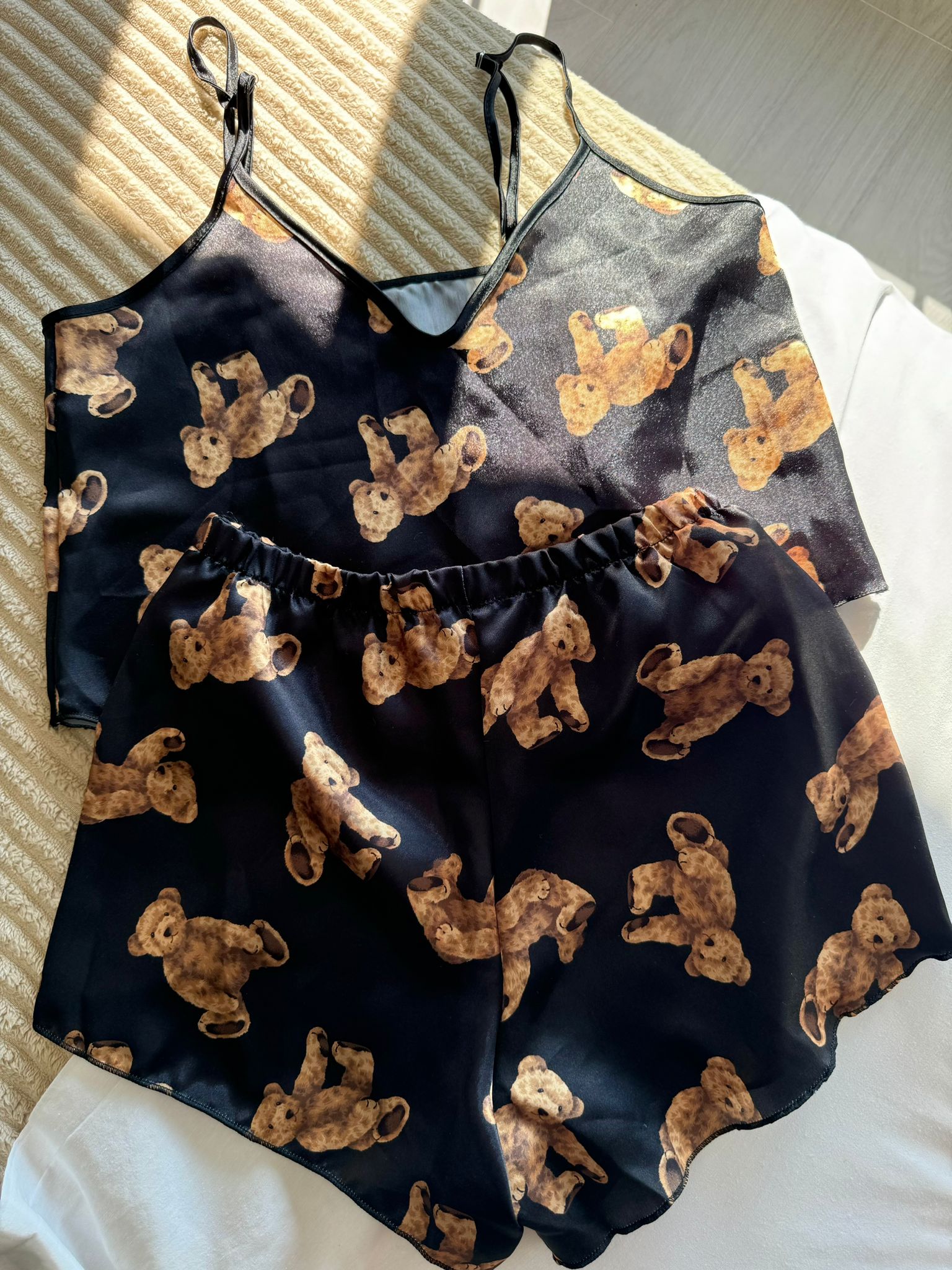 Ayıcık Dijital Baskı Pijama