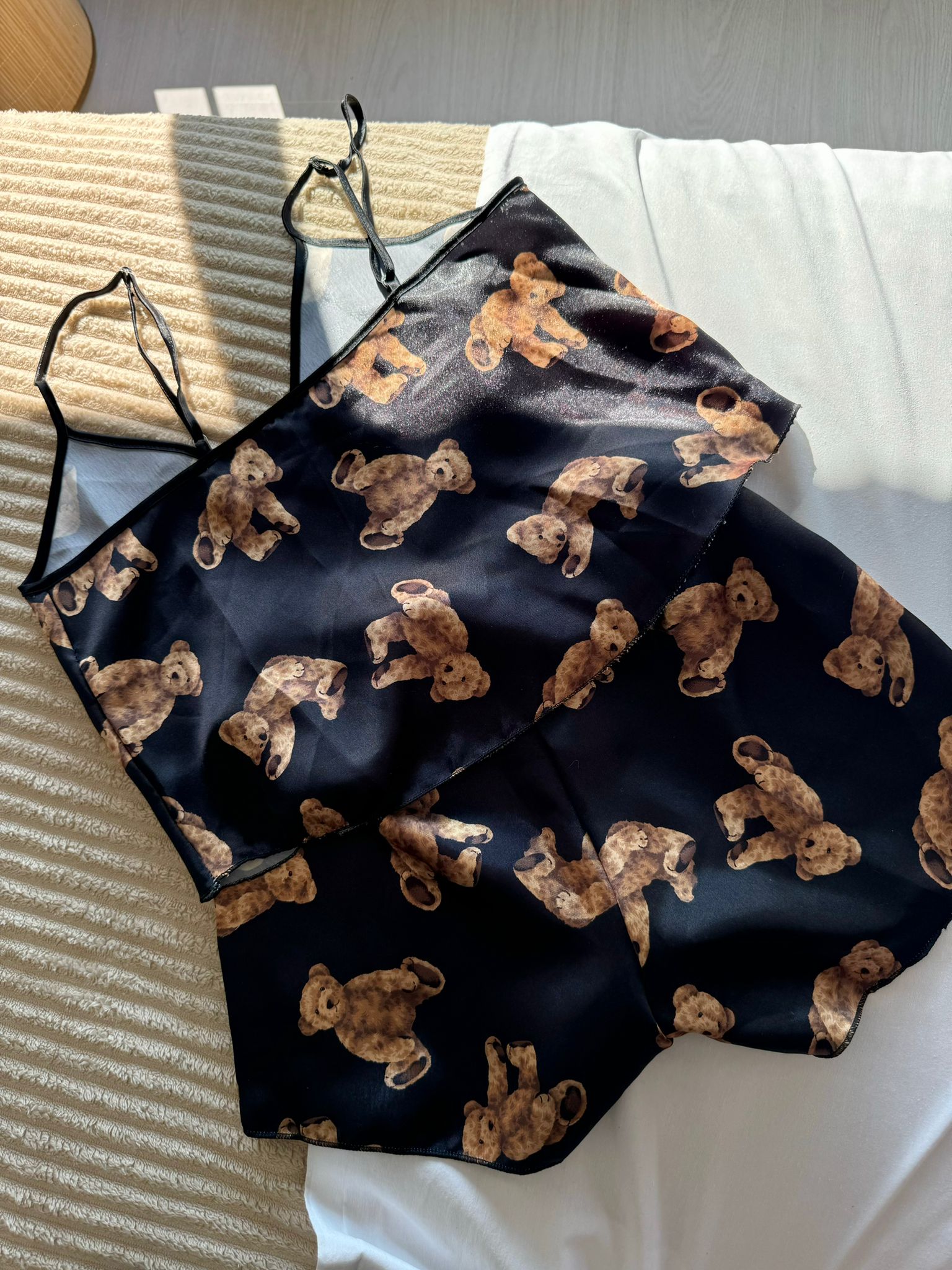 Ayıcık Dijital Baskı Pijama